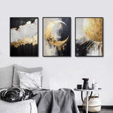 Toile - Golden Eclipse